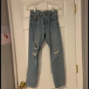 Levi’s 501 skinny jeans